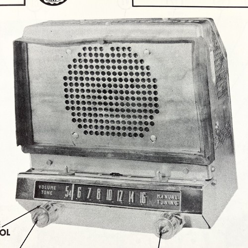 1952 studebaker car radio - 1952,