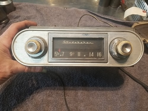 1960 studebaker radio - studebaker,