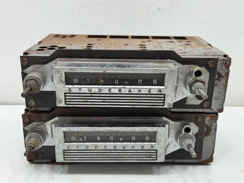 Vintage studebaker radio - vintage, am
